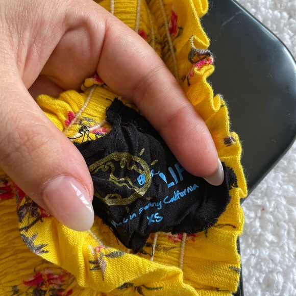 Matching yellow floral set - Picture 3 of 3